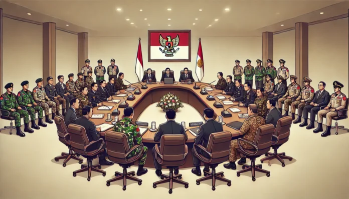 Indonesiakusatu_Revisi RUU TNI Disahkan Penambahan Tugas dan Peluang Jabatan Sipil bagi Prajurit Aktif