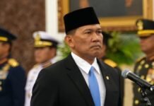 Prabowo Lantik Kristomei Sianturi, Suharyanto Tak Lagi Jabat Kepala BNPB indonesiakusatu_Prabowo Lantik Kristomei Sianturi, Suharyanto Tak Lagi Jabat Kepala BNPB